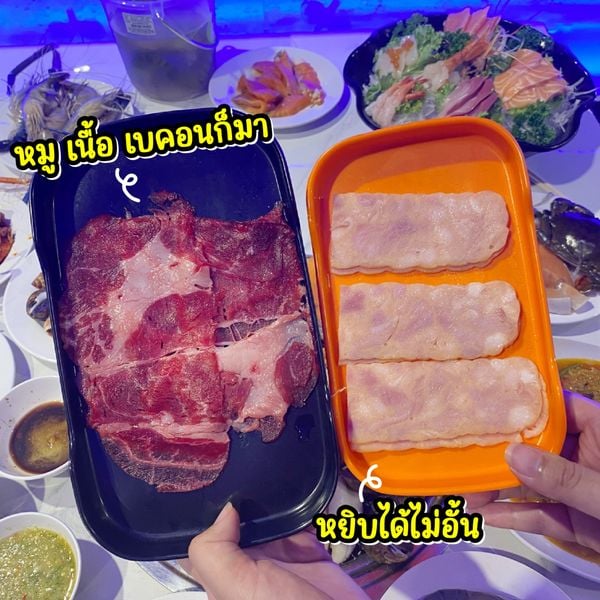 รีวิวบุฟเฟต์ทะเล